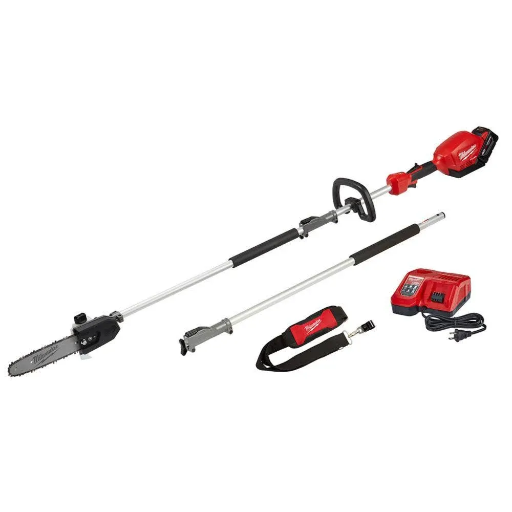 Milwaukee 2825-21PS M18 FUEL 10-Inch Bar Pole Saw Kit with Quik-Lok