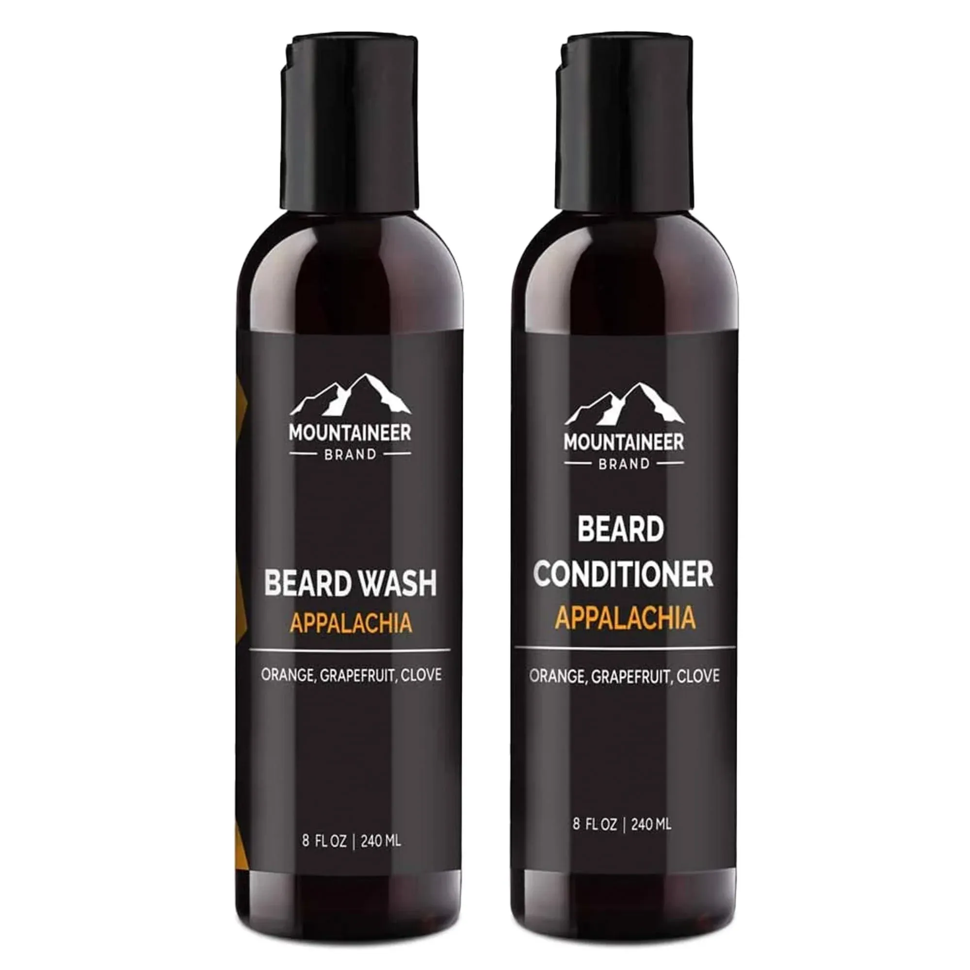 Mountaineer Brand Basic Beard Bundle Beard Wash and Conditioner For Men