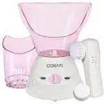 Conair True Glow by Gentle Mist Moisturizing Facial Sauna System with Facial Cleansing Brush