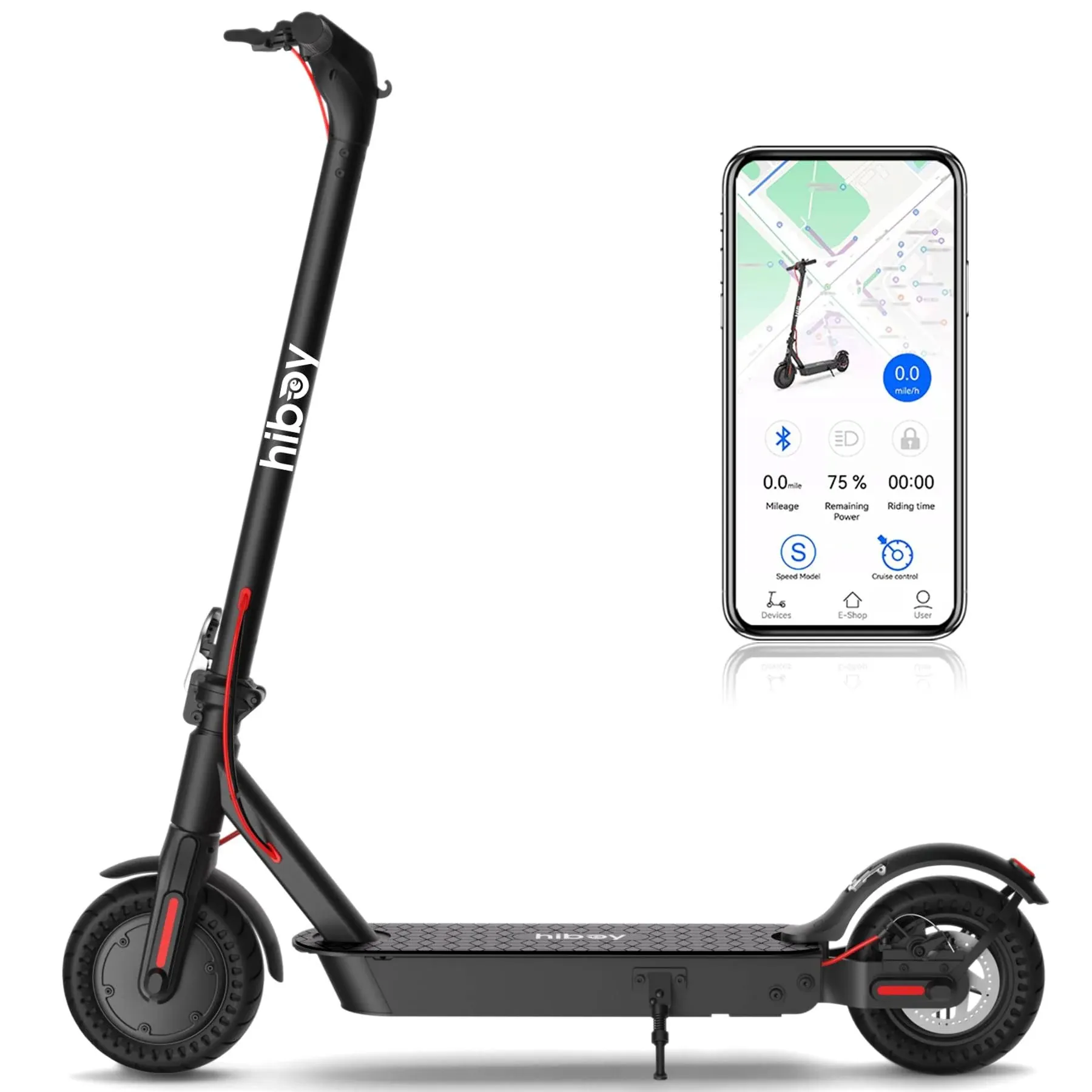 Hiboy KS4 Pro Electric Scooter 500W Motor 10" Honeycomb Tires