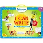 Skillmatics Educational Game : I Can Write! | Reusable Activity Mats with 2 Mark