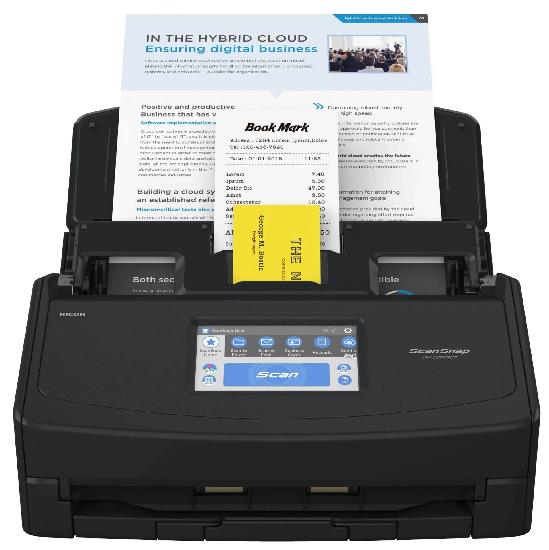 Fujitsu ScanSnap iX1600 Scanner