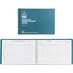 DomeSkin Dome Simplified Home Budget Book, 7 1/2in. x 10 1/2in., Teal