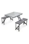 Shop Oniva Aluminum Portable Picnic Table With Seats