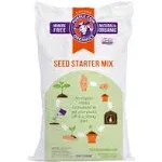 Purple Cow Organics All Natural Seed Starter Mix for Fast Germination and Vigorous Seedlings with Strong Root Systems for Indoor Home Gardens, 12 Quart Bag