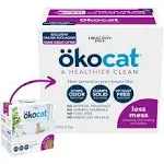 Import to AutoDS
    Okocat Long Hair Scented Clumping Wood Cat Litter, 14.8 lb. Box