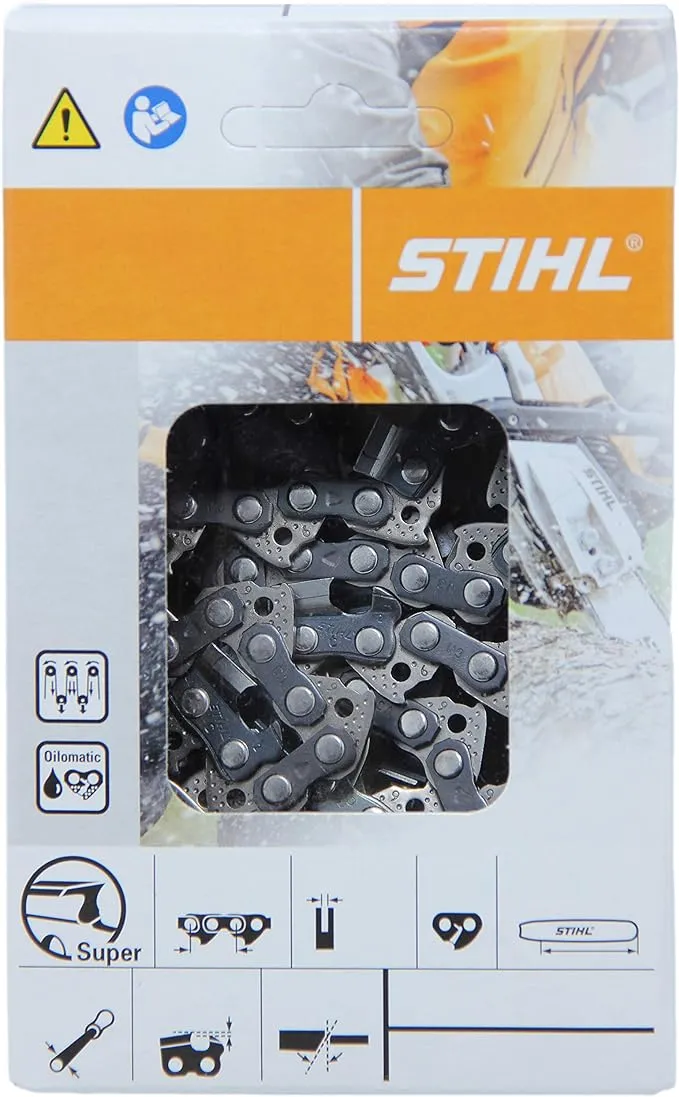 Stihl 63 PS 50 Chainsaw Chain Picco Super 14" Bar 3/8P, Pitch, 1.3mm /.050 Gauge (36170000050)