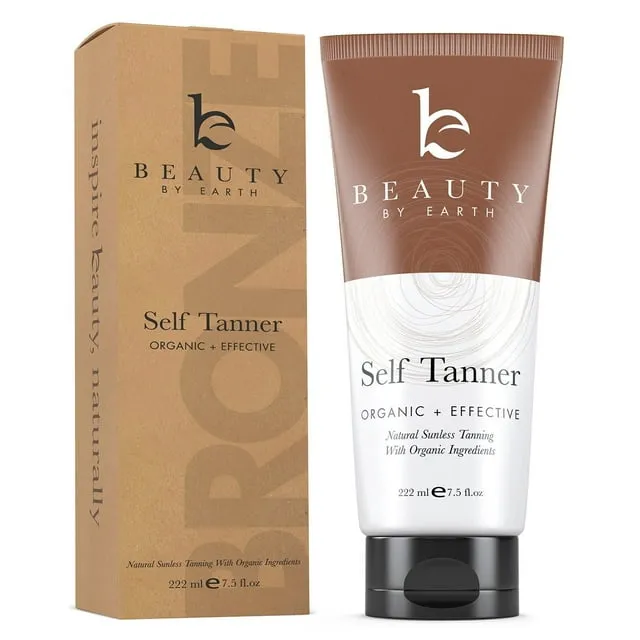 Self Tanner - Organic and Natural Ingredients Sunless Tanning Lotion