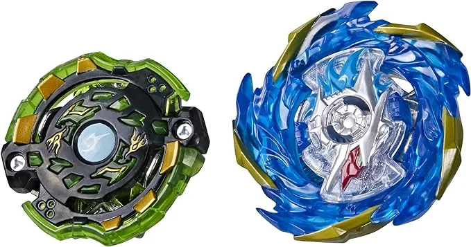 Beyblade Burst Surge Speedstorm Evo Helios Blazebringer and Jormuntor