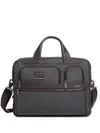 Shop Tumi Expanding Laptop Bag In Grey