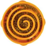 Outward Hound - Fun Feeder Slo Bowl Large / Orange