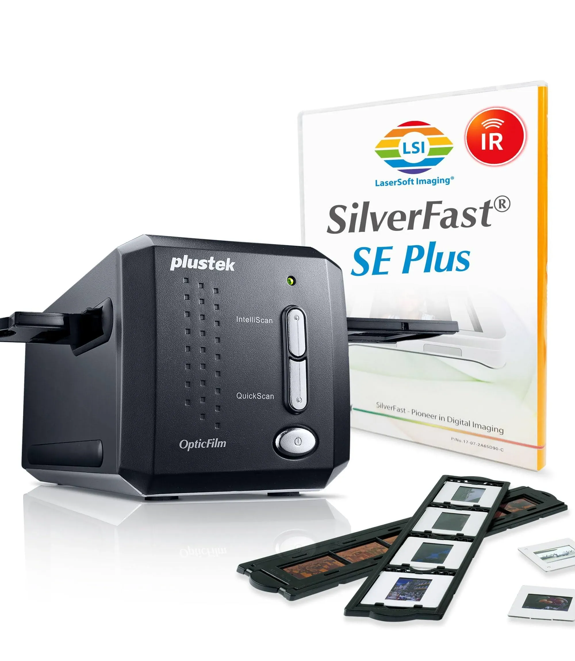 Plustek OpticFilm 8200i SE 35mm Film & Slide Scanner. 7200 dpi