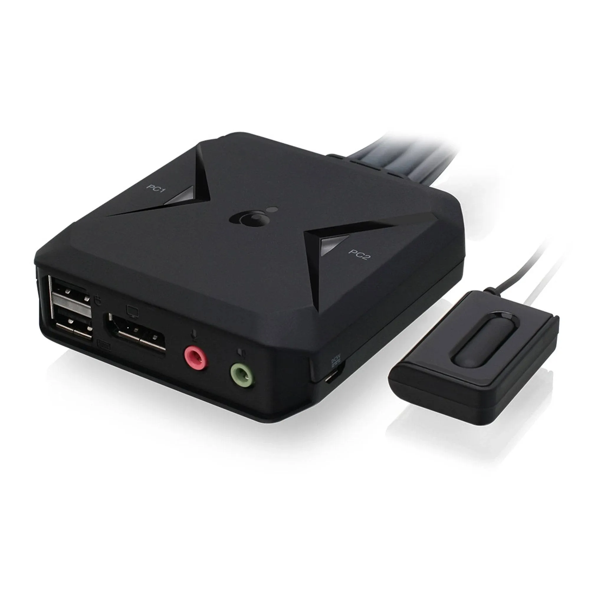 Iogear GCS52DP 2-Port USB DisplayPort Cable KVM Switch