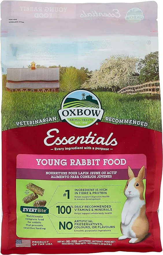 Oxbow Essentials - Young Rabbit Food 5 lbs