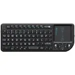 Mini Wireless Keyboard, with Touchpad Mouse, Lightweight Portable Wireless Keyboard Controller, with USB Receiver Remote Control