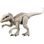 Jurassic World Indominus Rex Dinosaur Toy with Lights, Sounds, Chomp and Side to Side Neck Motion, Camouflage N Battle I-Rex, Digital Play