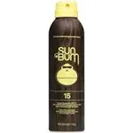 Sun Bum Sunscreen, Continuous Spray, Broad Spectrum SPF 15 - 6 fl oz