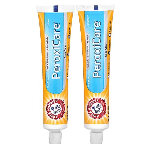 Arm & Hammer Peroxicare Toothpaste 6 oz 2 Pack