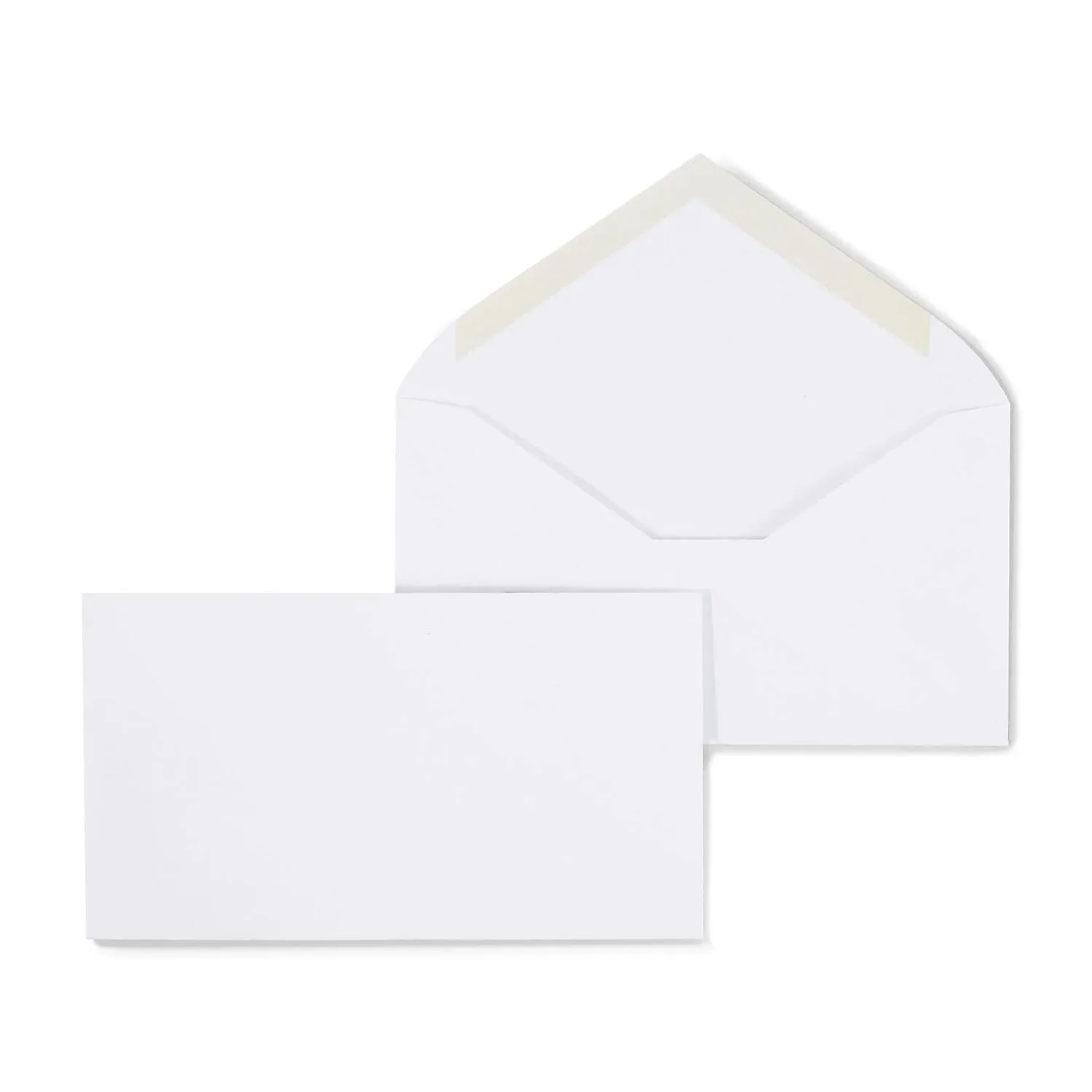 Office Depot® Brand Envelopes, 3-5/8" x 6-1/2", Gummed Seal, White, Box Of 500