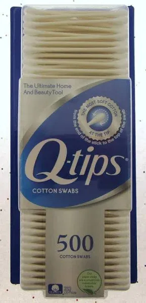 Q-tips Cotton Swabs - 625 Count