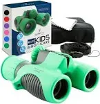 THINKPEAK Toys Binoculars for Kids High Resolution 8x21 - Compact Binocular Set