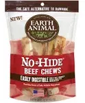 Earth Animal Dog No Hide Beef Chews 4" 2-Pack