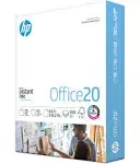 HP Printer Paper 8.5x11 Office 20 lb 1 Ream 500 Sheets 92 Bright