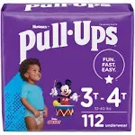 Pull-Ups Boys' Potty Training Pants, 3T-4T (32-40 lbs) - 112 ct