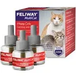 Feliway MultiCat Diffuser Refill - 2 Pack (48ml Each)