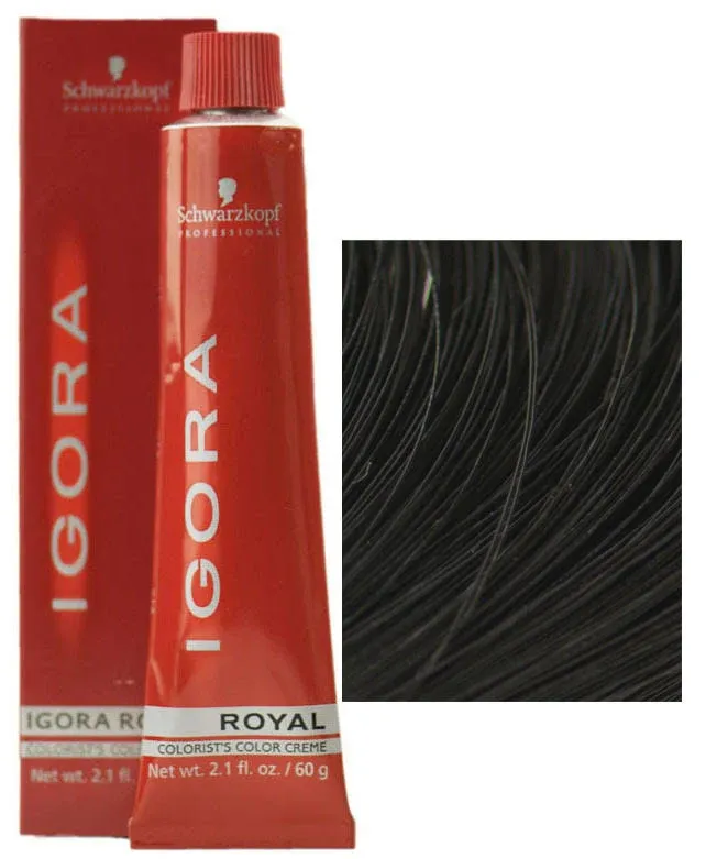 Schwarzkopf IGORA ROYAL Hair Color - 3-0 Dark Brown Natural