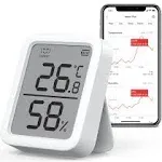 SwitchBot Thermometer Hygrometer, Bluetooth Indoor Meter Plus