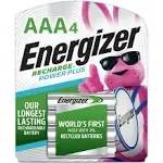 Energizer Rechargeable NiMH Batteries, AA - 4 pack