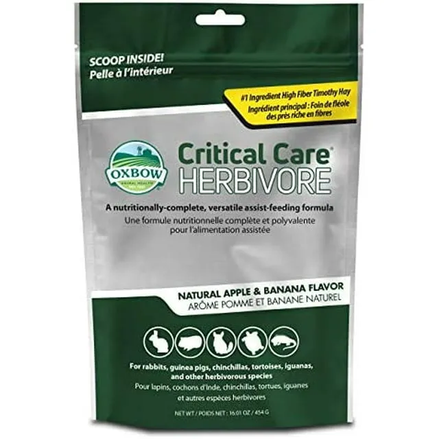 Oxbow Animal Health Critical Care, Herbivore, Anise Flavor, 454 g (Pack of 1)