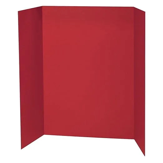 Pacon Red Presentation Board 48x36