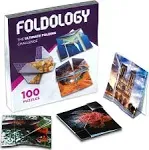 Foldology - The Origami Puzzle Game! Hands-On Brain Teasers for Teens & Adults