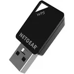 NETGEAR AC600 Dual Band WiFi USB Adapter, up to 433Mbps (A6100-10000s)