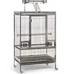 Prevue Pet Products Large Stainless Steel Playtop Bird Cage