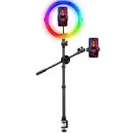 Ulanzi VL119 LED Video Light, 360° RGB Photography Light, Handheld Light, 2500-9000K Color Temperature, 2600 mAh, Type-C Rechargeable, 20 Different FX Modes, Stepless Dimming, Bar Light, Filming Lighting Light, 1/4 Inch Screw Hole, High Brightness, Suitab