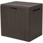 Keter City Box 30 gal. Resin Outdoor Storage Deck Box