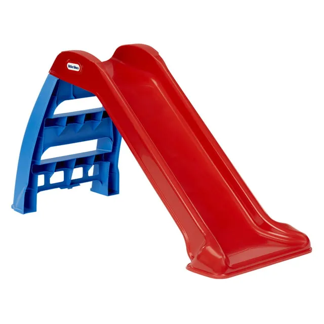 Little Tikes Light-Up First Slide for Kids Indoors/Outdoors , Red