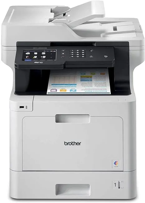 Brother MFC-L8900CDW USB Wireless Network Ready Color Laser All-In-One Printer