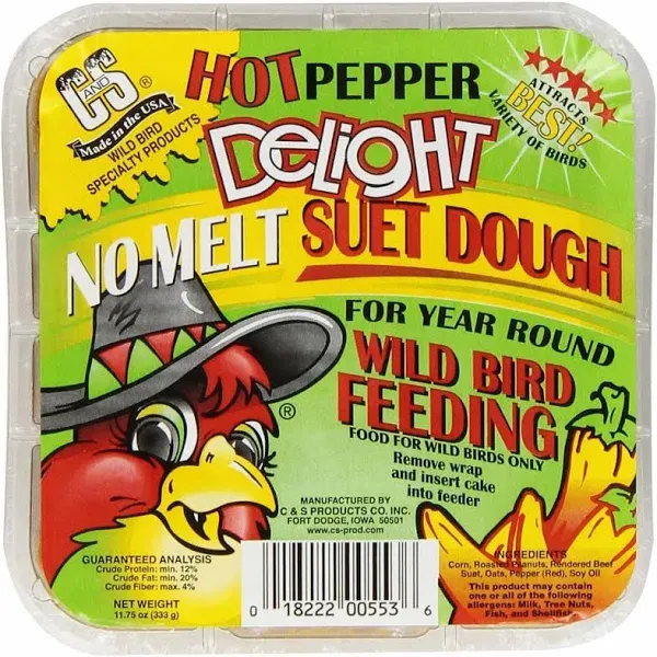 C & S Hot Pepper Delight Suet