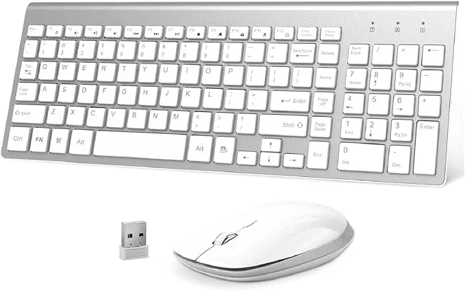 FENIFOX Wireless Keyboard and Mouse Combo