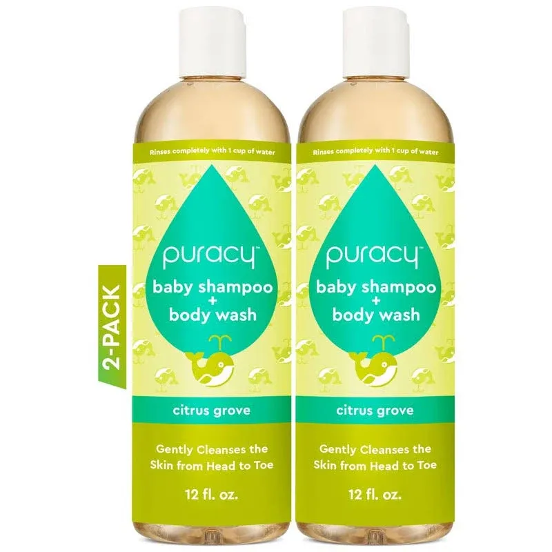 Puracy Natural Baby Shampoo and Body Wash