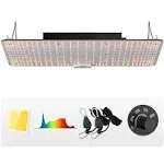 VEVOR 200-Watt LED Plant Grow Light Full Spectrum Dimmable