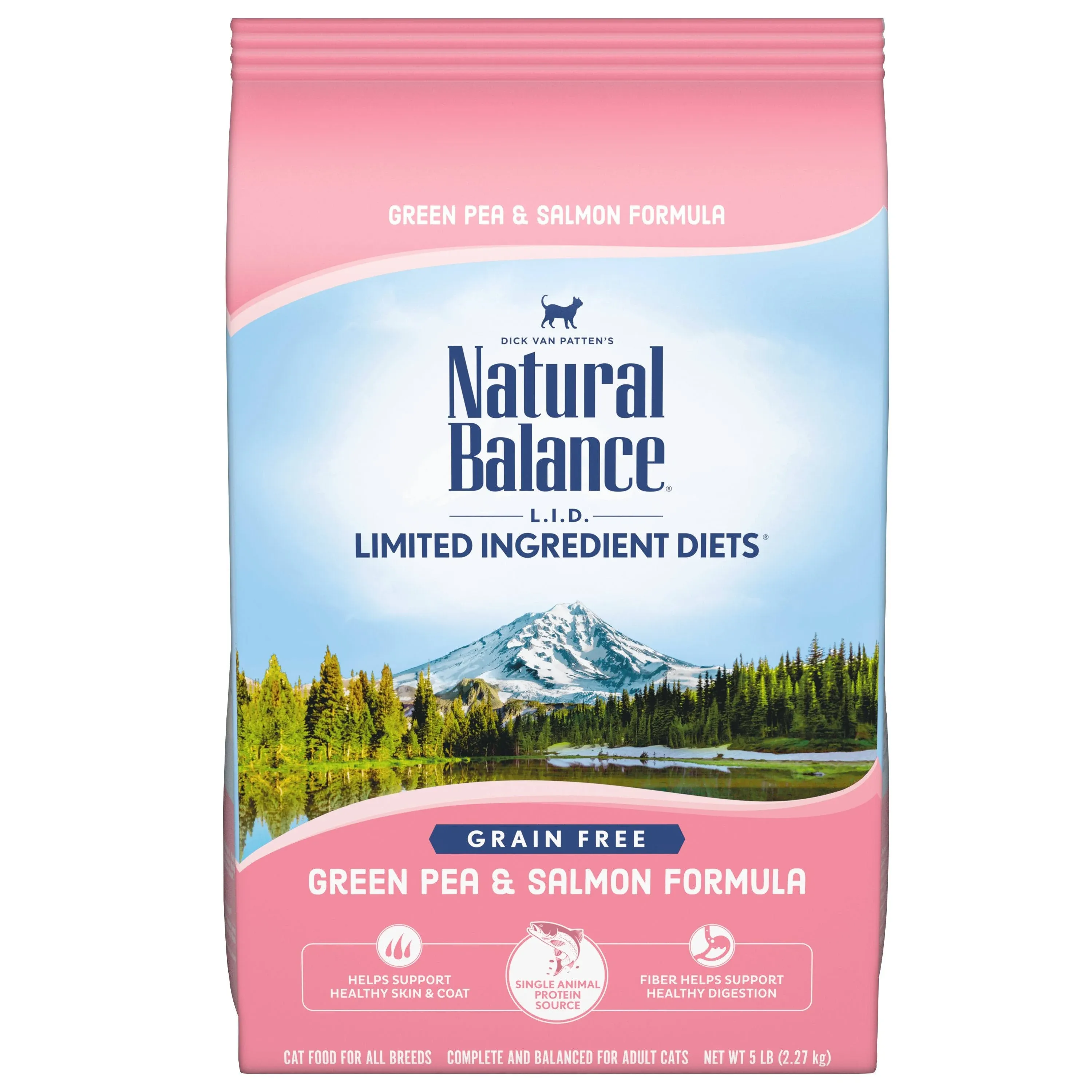 Natural Balance Limited Ingredient Grain-Free Salmon & Green Pea Recipe Dry Cat Food