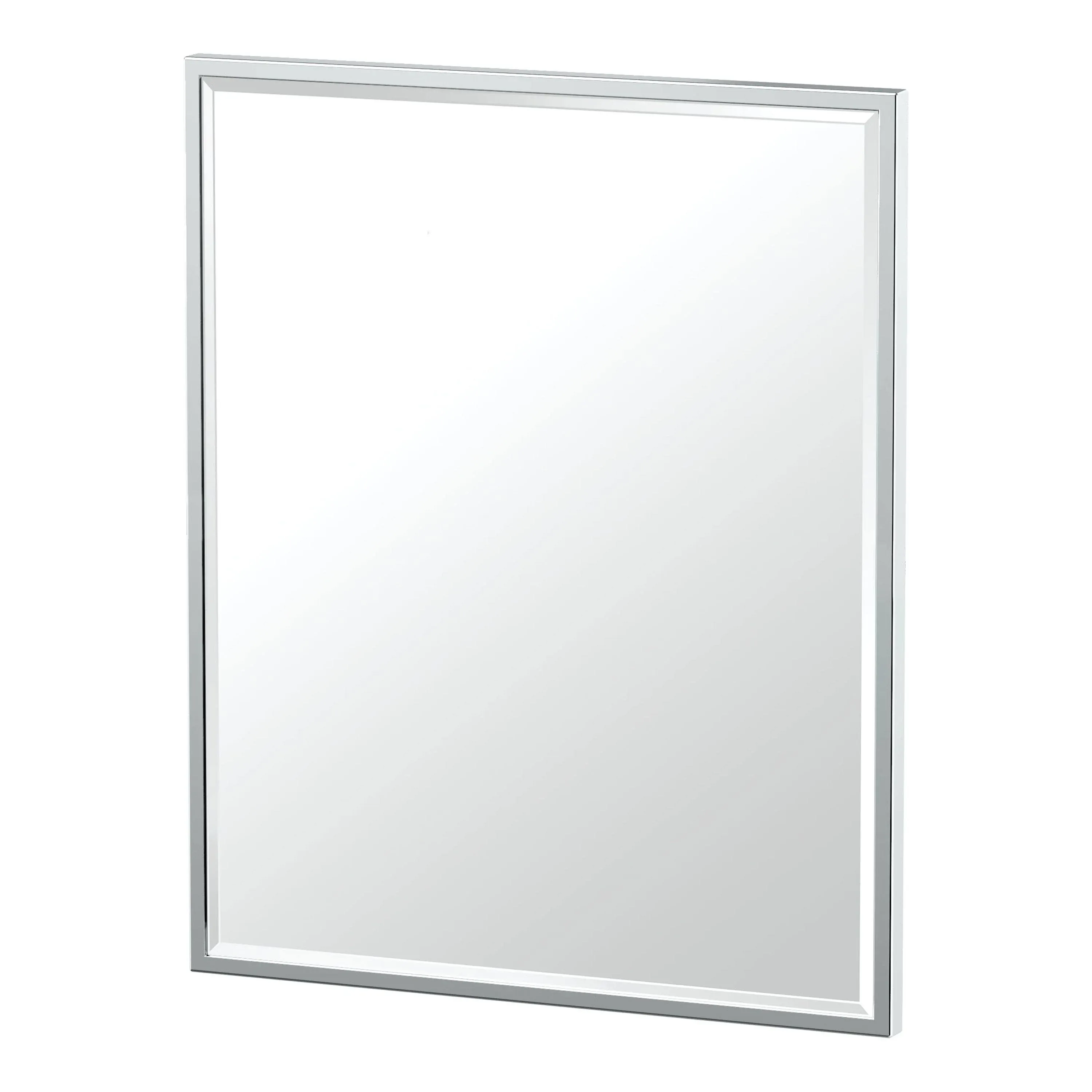 Gatco 1823 Flush Mount Framed Rectangle Mirror, 25-Inch, Chrome