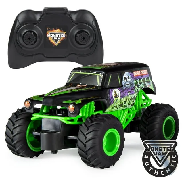 Monster Jam Official Grave Digger Remote Control Monster Truck