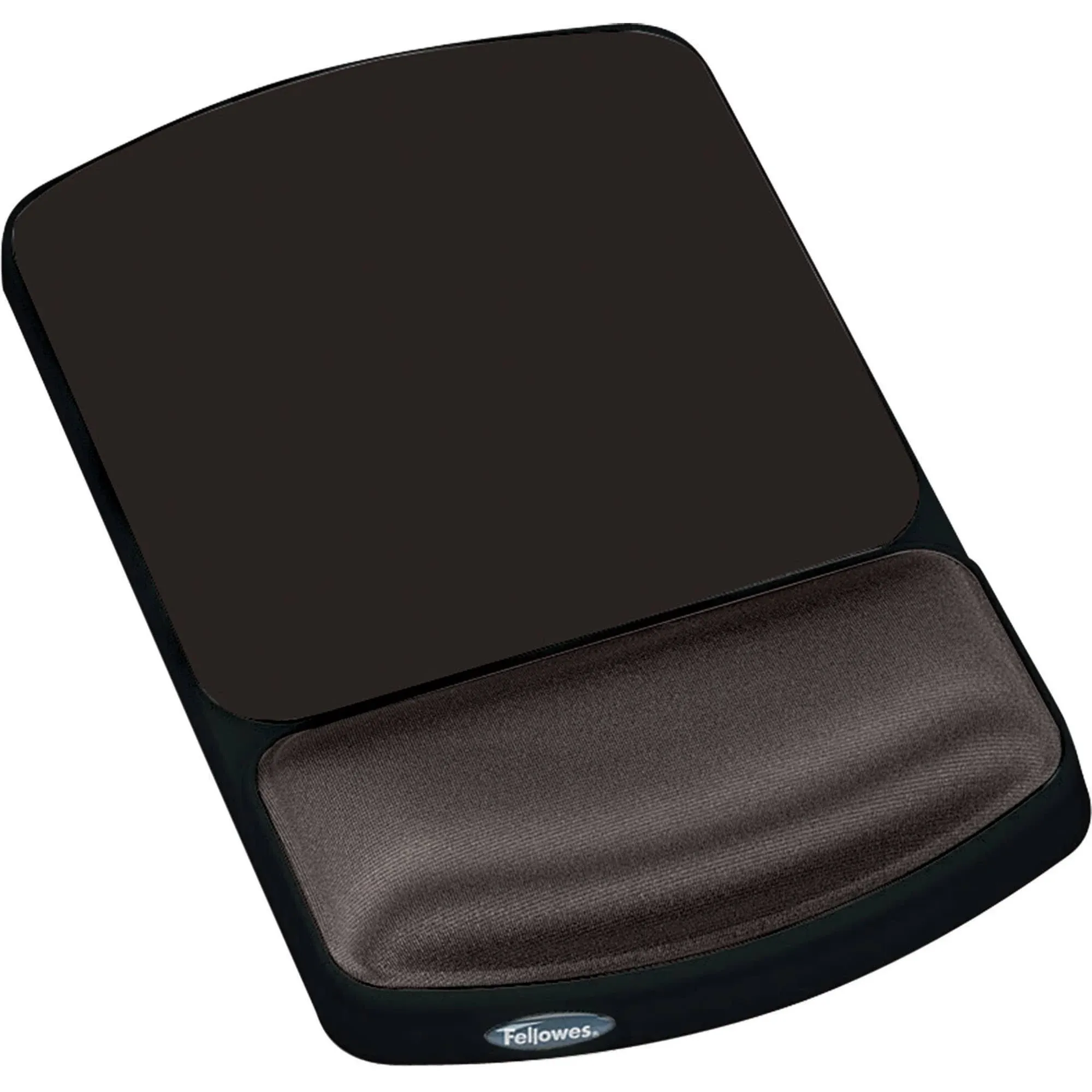 Fellowes Gel Wrist Rest and Mouse Pad, Graphite/Plati<wbr/>num #91741