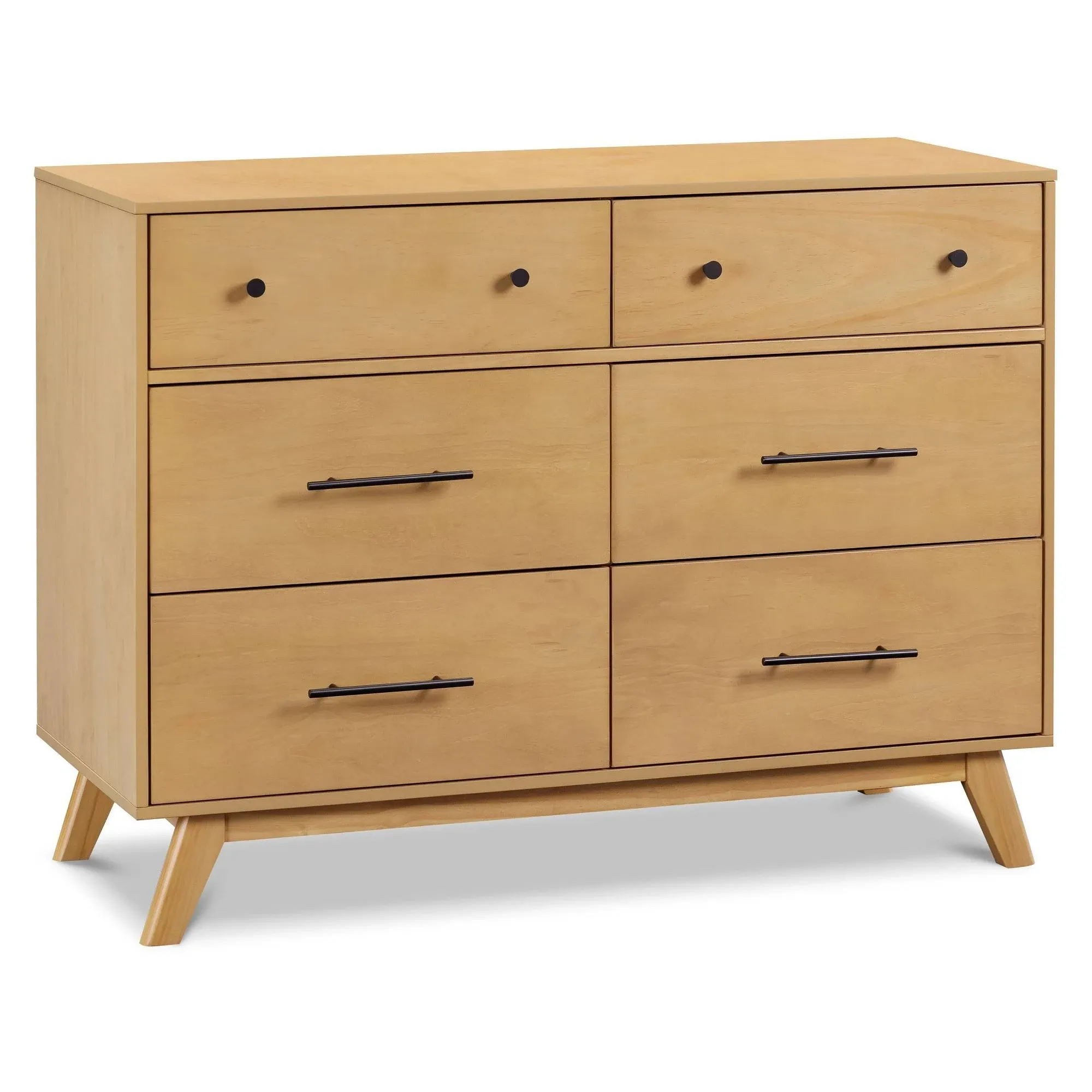 DaVinci Otto 6-Drawer Dresser - Honey